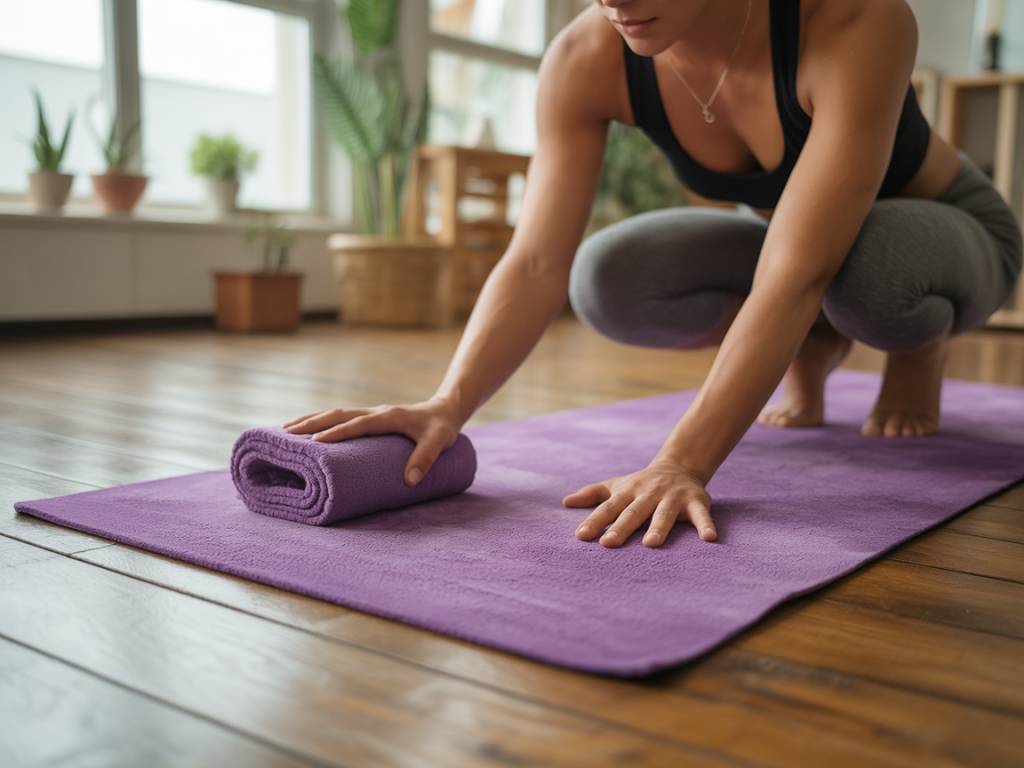 Comment nettoyer un tapis de yoga avec des solutions naturelles