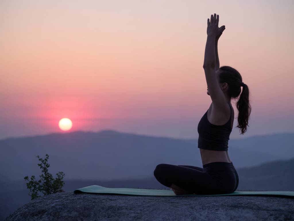Salutation à la lune : comment l’intégrer dans sa routine yoga du soir